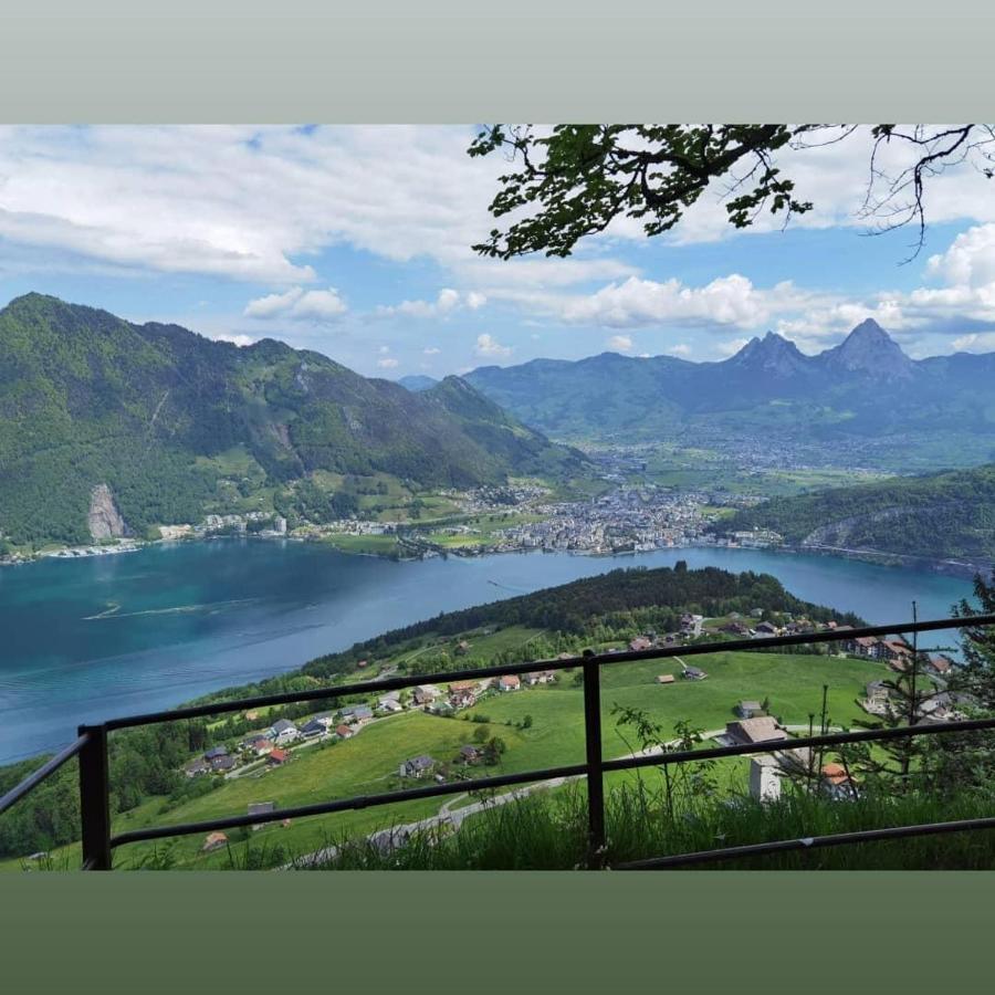 Schoene Ferienwohnung In Traumlage Fewo Solohike Seelisberg Dış mekan fotoğraf